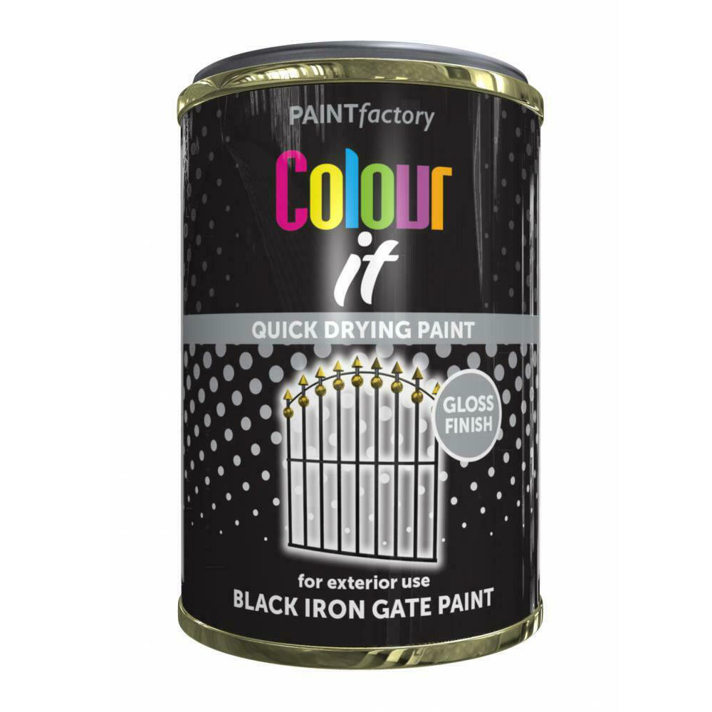 Colour-It-Paint-Factory-Black-Iron-Gate-300ml Colour-It-Paint-Factory-Black-Iron-Gate-300ml